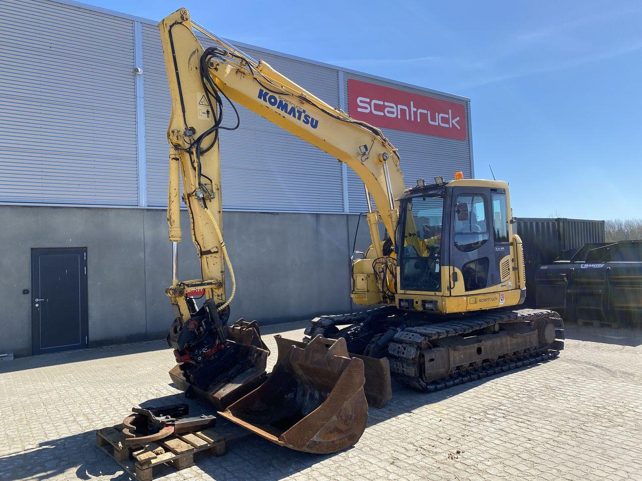 Komatsu PC138US-8 - Верижен багер: снимка 1 Komatsu PC138US-8 - Верижен багер: снимка 1