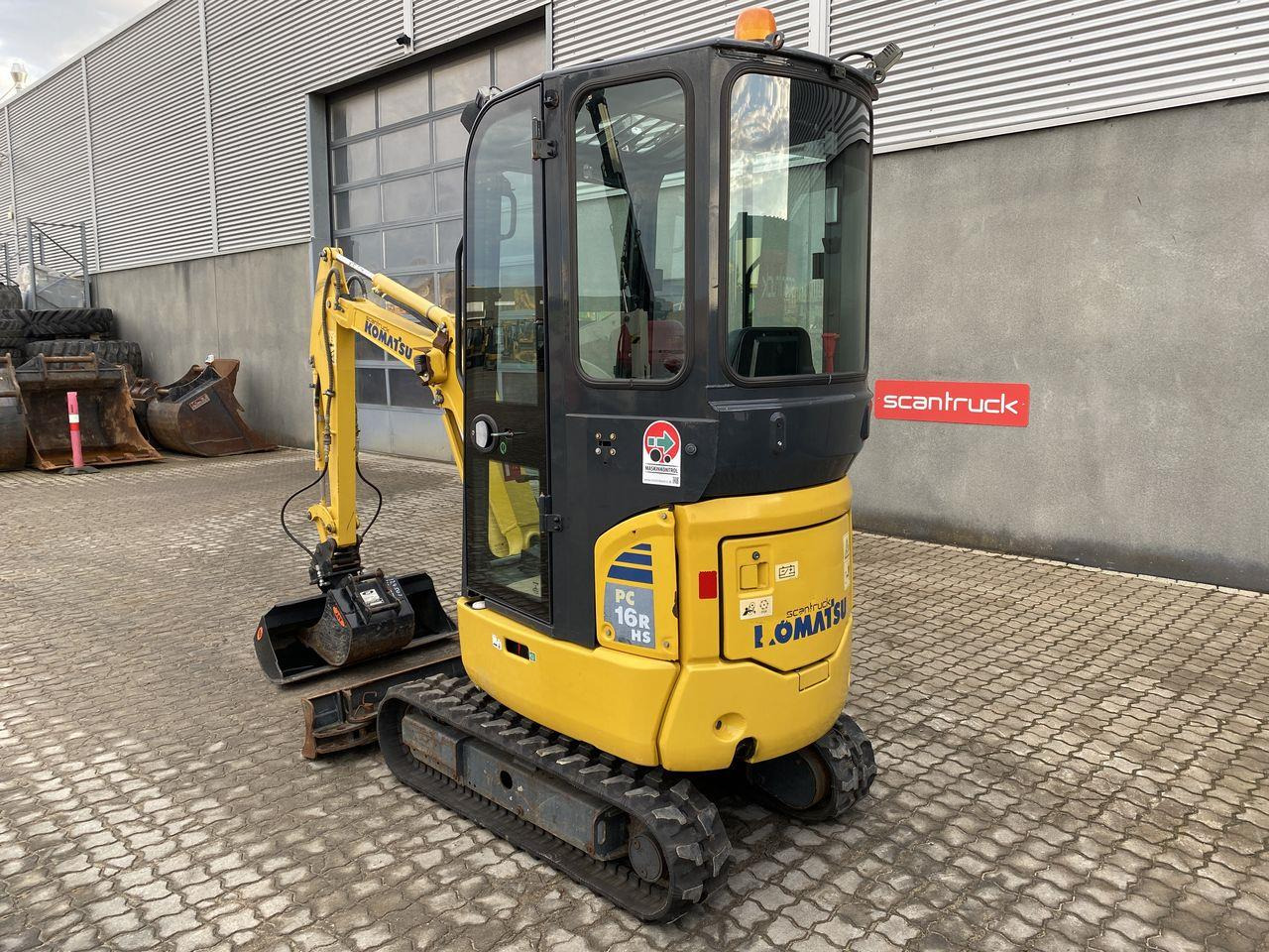 Komatsu PC16-3HS - Мини багер: снимка 2 Komatsu PC16-3HS - Мини багер: снимка 2