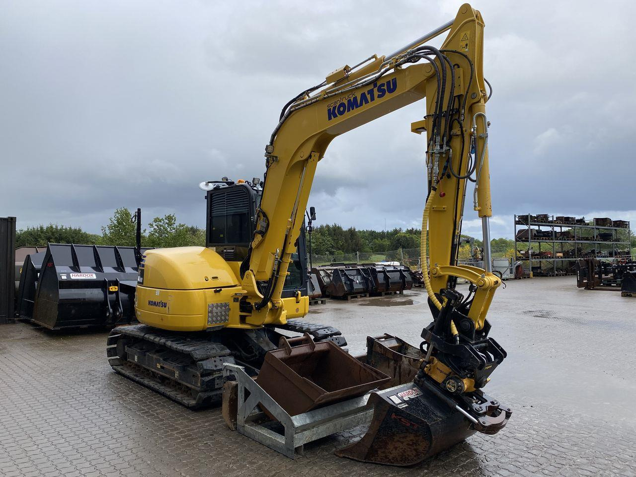 Komatsu PC80MR-5EO - Мини багер: снимка 5 Komatsu PC80MR-5EO - Мини багер: снимка 5