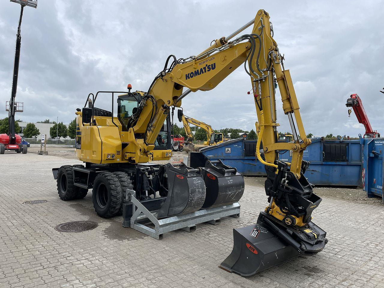Komatsu PW118MR-11 - Мини багер: снимка 5 Komatsu PW118MR-11 - Мини багер: снимка 5
