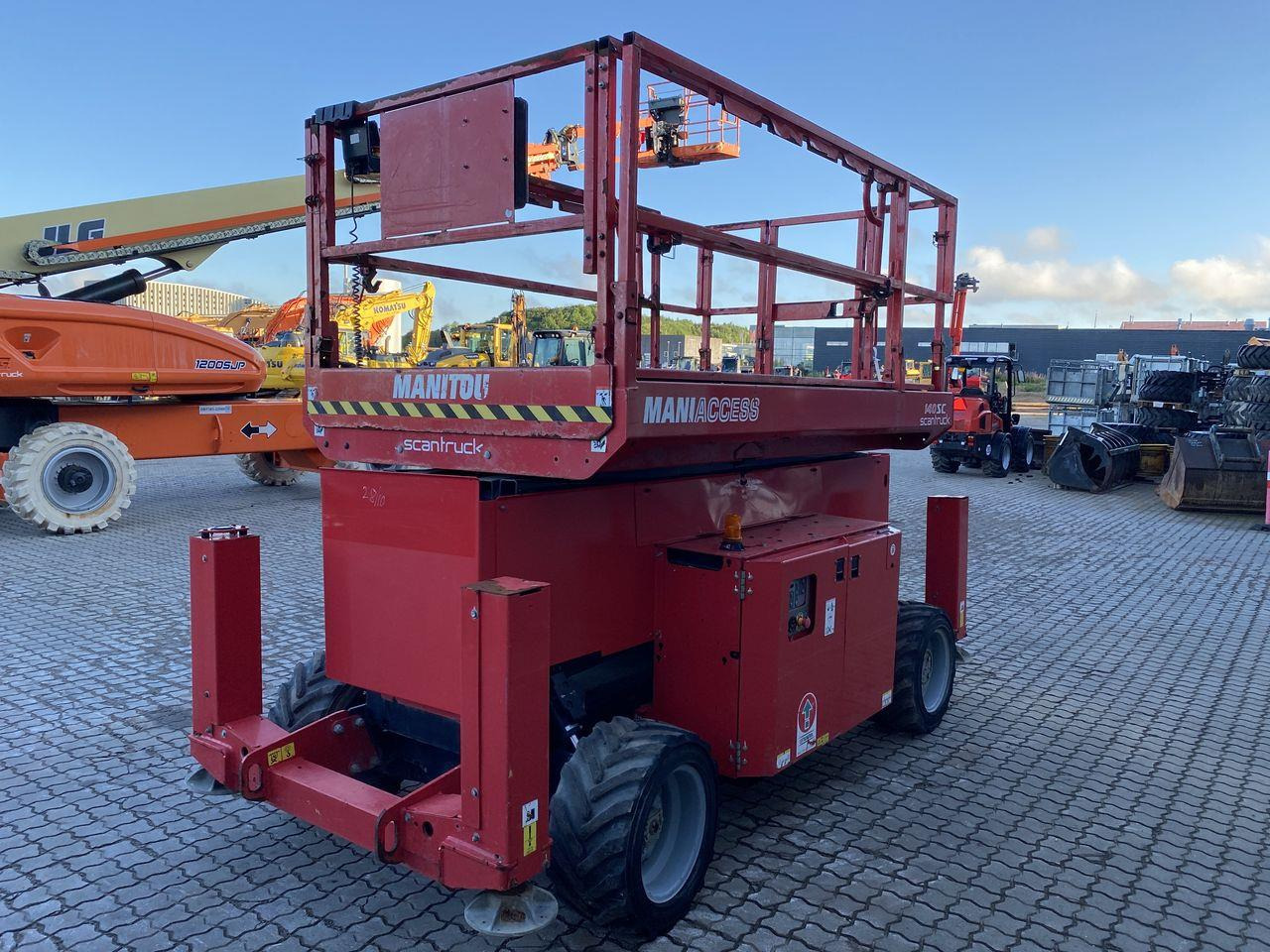 Manitou 140SC - Ножична работна платформа: снимка 4 Manitou 140SC - Ножична работна платформа: снимка 4