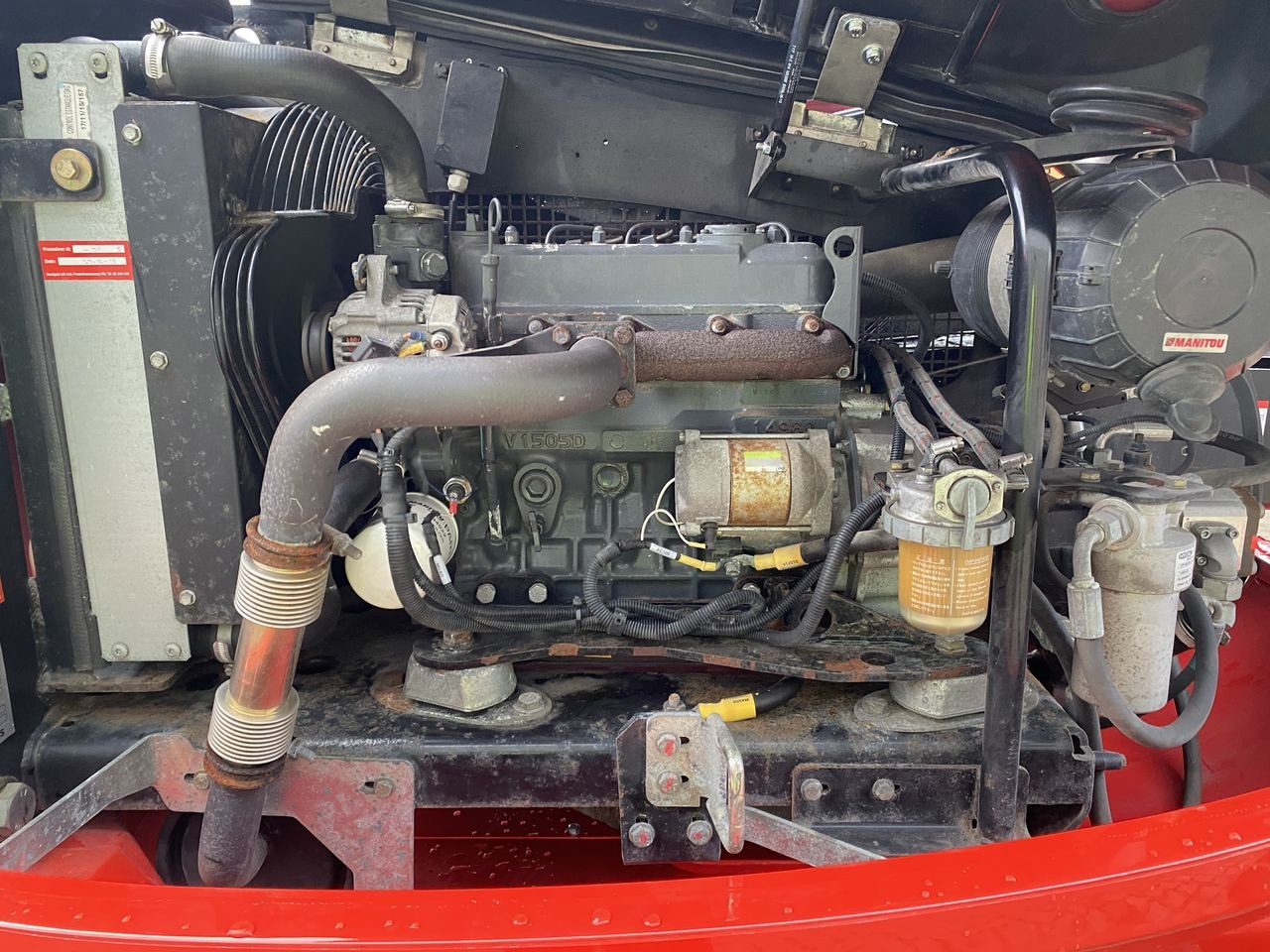 Артикулираща платформа Manitou 160ATJ RC: снимка 8