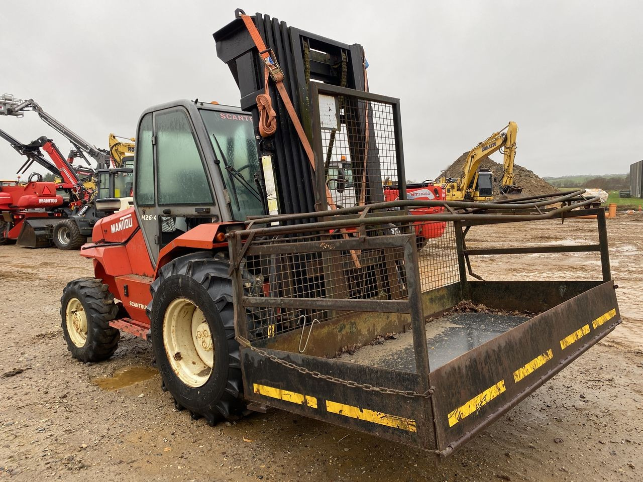 Manitou M26-4 - Дизелов мотокар: снимка 5 Manitou M26-4 - Дизелов мотокар: снимка 5