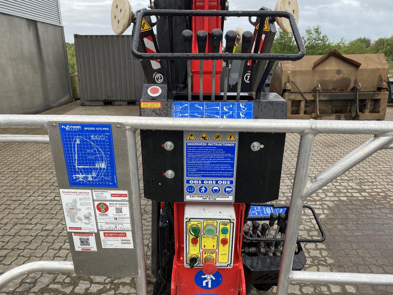 Platform Basket SPIDER 15.75 STD - Вишка тип паяк: снимка 3 Platform Basket SPIDER 15.75 STD - Вишка тип паяк: снимка 3