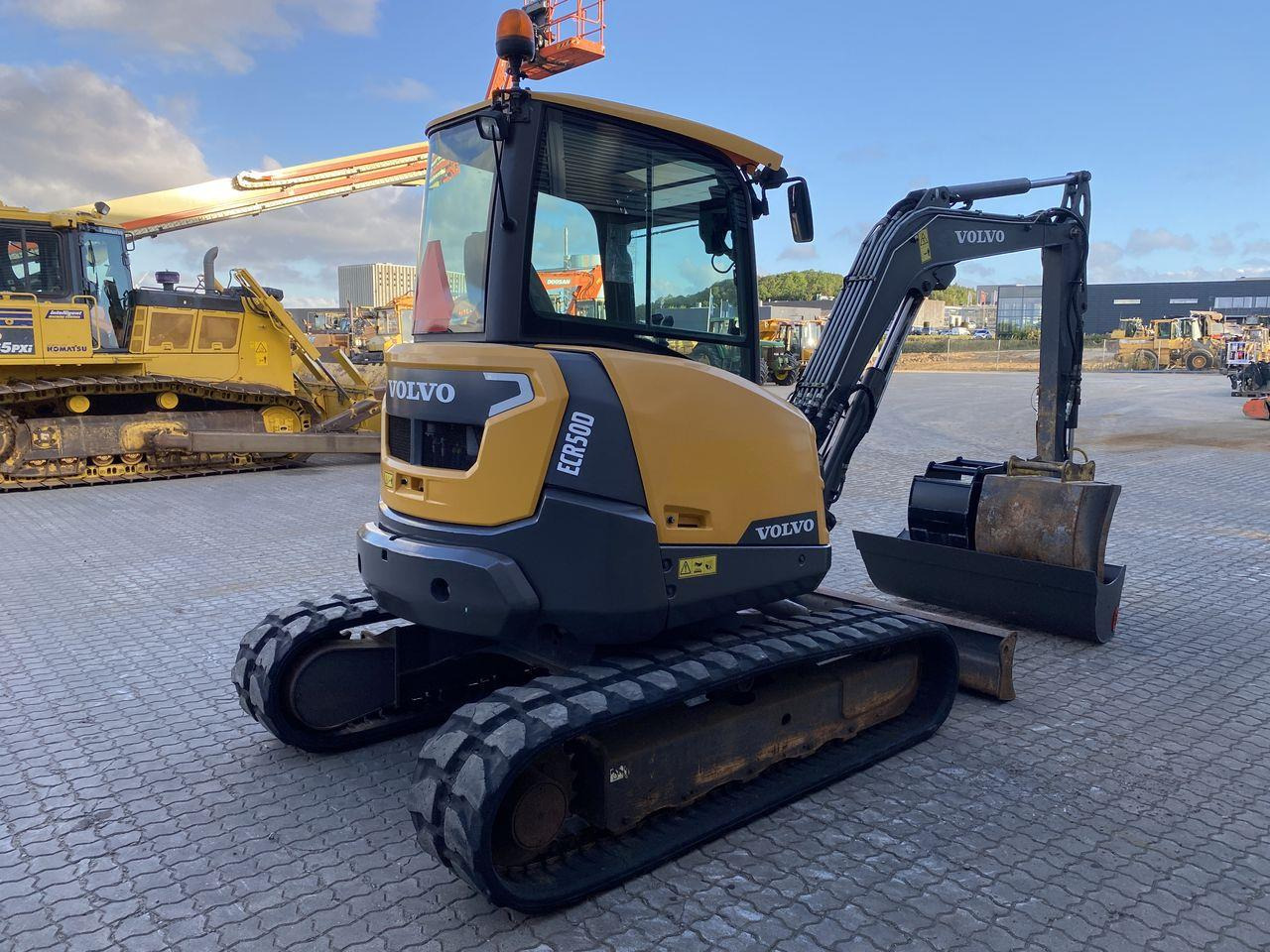 Volvo ECR50 - Мини багер: снимка 4 Volvo ECR50 - Мини багер: снимка 4