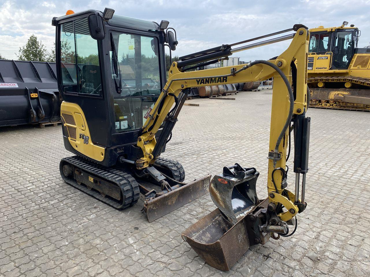 Yanmar SV18 - Мини багер: снимка 5 Yanmar SV18 - Мини багер: снимка 5