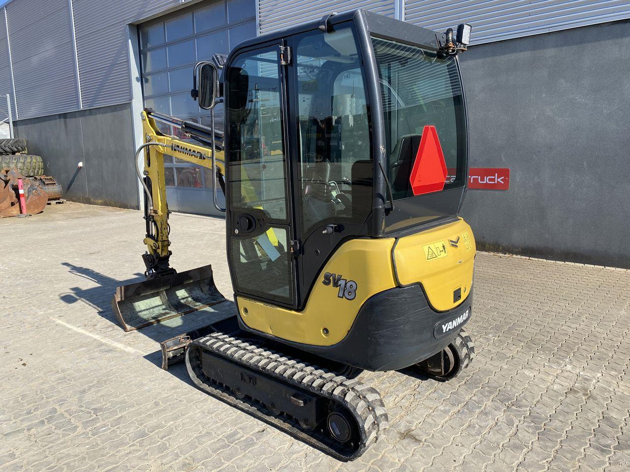 Yanmar SV18 - Мини багер: снимка 2 Yanmar SV18 - Мини багер: снимка 2
