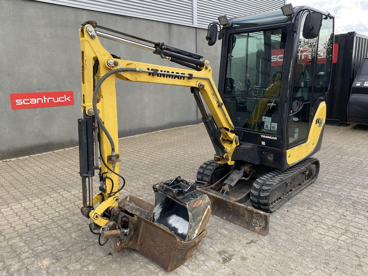 Yanmar SV18 - Мини багер: снимка 1 Yanmar SV18 - Мини багер: снимка 1
