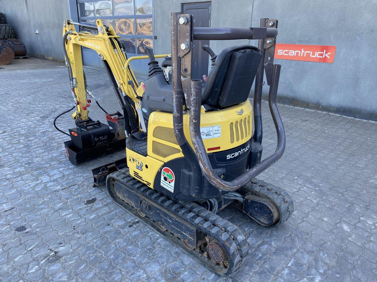 Yanmar VIO12 - Мини багер: снимка 2 Yanmar VIO12 - Мини багер: снимка 2