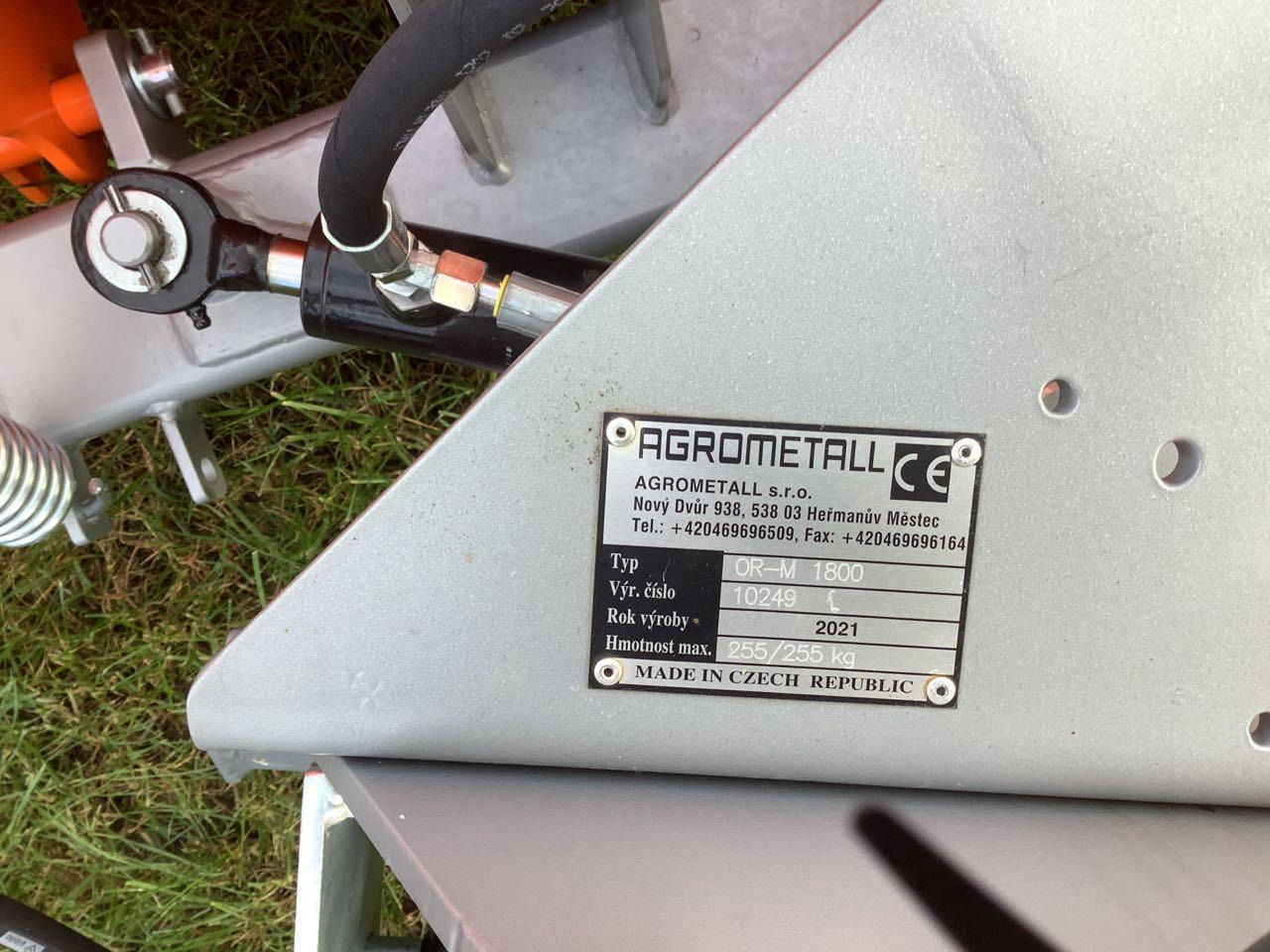 AGROMETALL OR-M 180 Schneeschild - Гребло: снимка 4 AGROMETALL OR-M 180 Schneeschild - Гребло: снимка 4