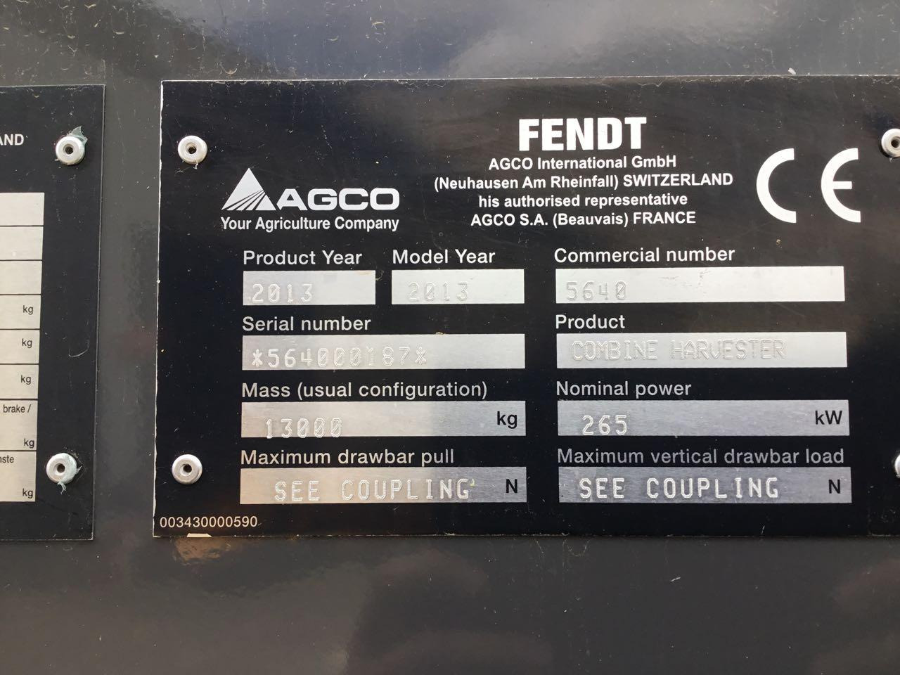 Fendt 6335 C - Зърнокомбайн: снимка 5 Fendt 6335 C - Зърнокомбайн: снимка 5