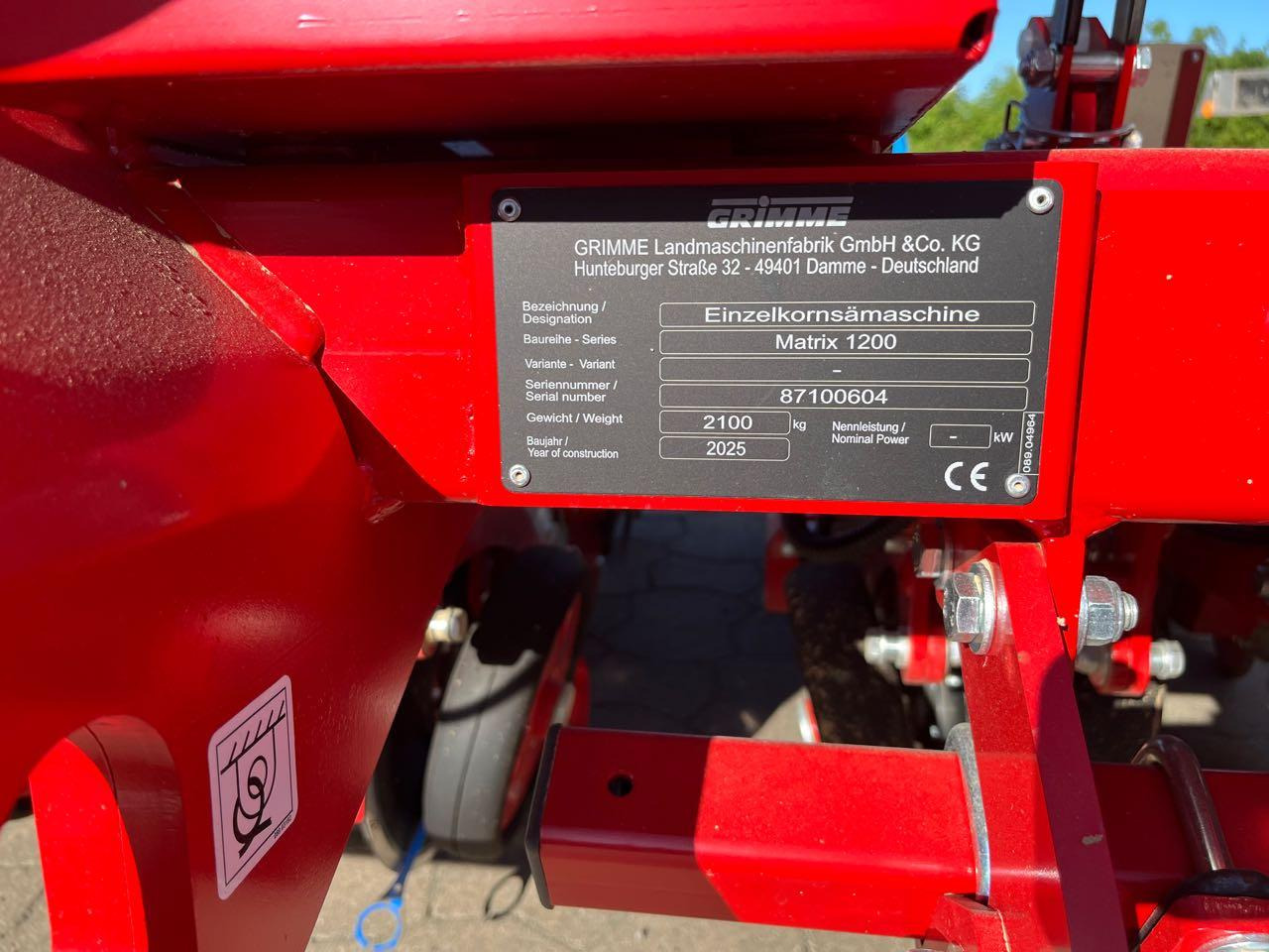 Grimme Matrix 1200 - Прецизна сеялка: снимка 2 Grimme Matrix 1200 - Прецизна сеялка: снимка 2