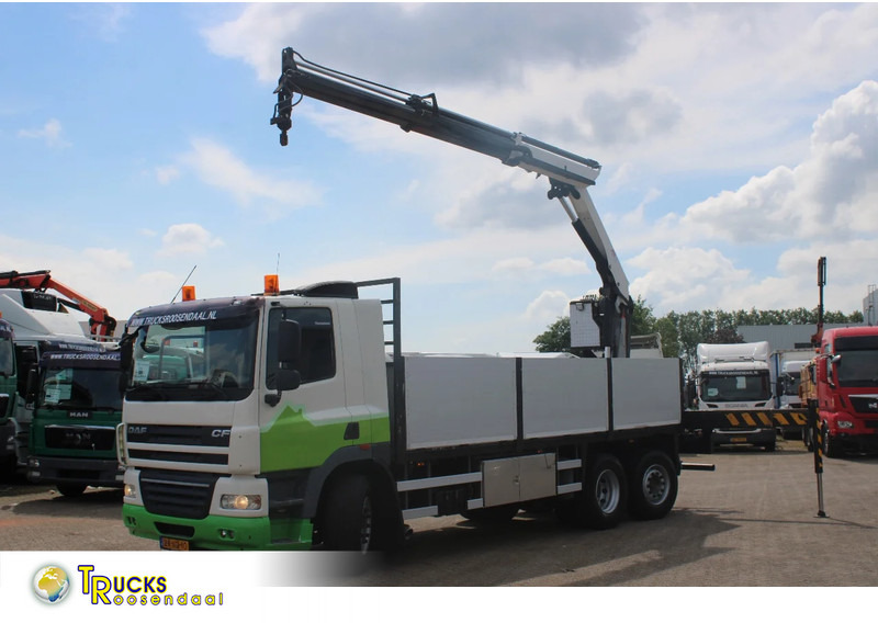 DAF CF 85 .360 + EURO 5 + PALIFINGER 180002EH + MANUAL + NL apk 10-2024 - Камион с кран: снимка 1 DAF CF 85 .360 + EURO 5 + PALIFINGER 180002EH + MANUAL + NL apk 10-2024 - Камион с кран: снимка 1