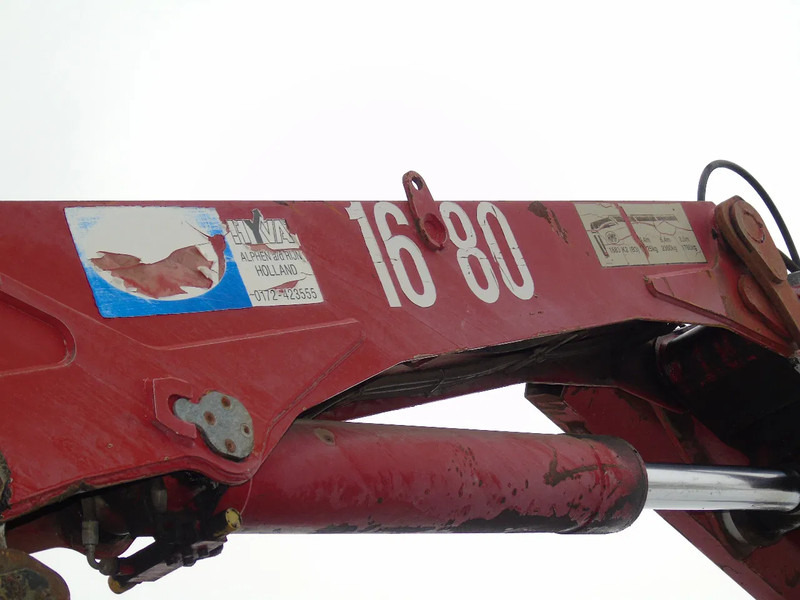 Камион с кран DAF CF 85.380 + MANUAL + HMF 1680 + HYVA + 6X2: снимка 6