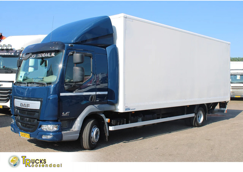DAF LF 210 + EURO 6 + LIFT + 12T - Камион фургон: снимка 1 DAF LF 210 + EURO 6 + LIFT + 12T - Камион фургон: снимка 1
