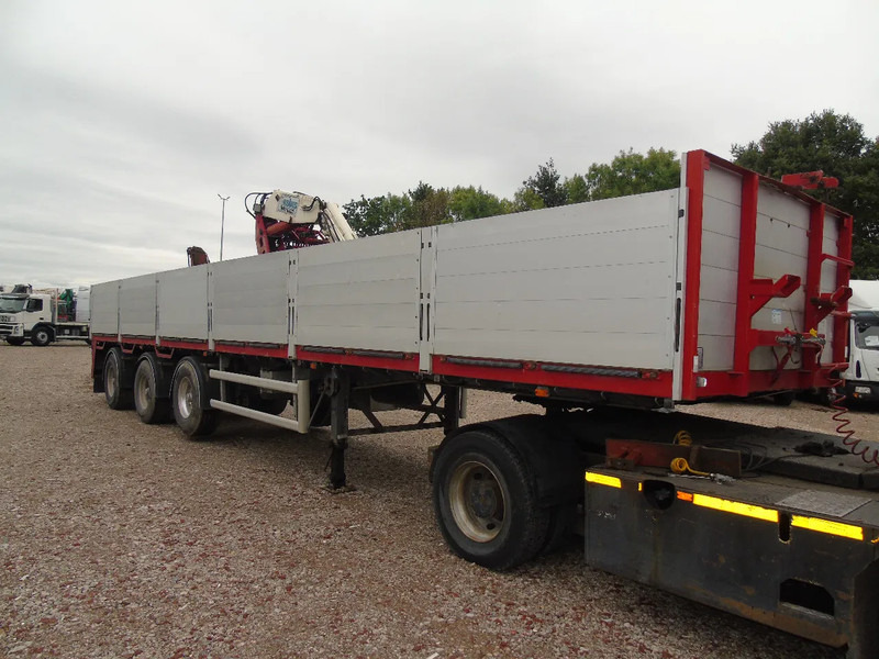Floor + KENNIS 16TON + 3x BPW - Бордово полуремарке/ Платформа: снимка 4 Floor + KENNIS 16TON + 3x BPW - Бордово полуремарке/ Платформа: снимка 4