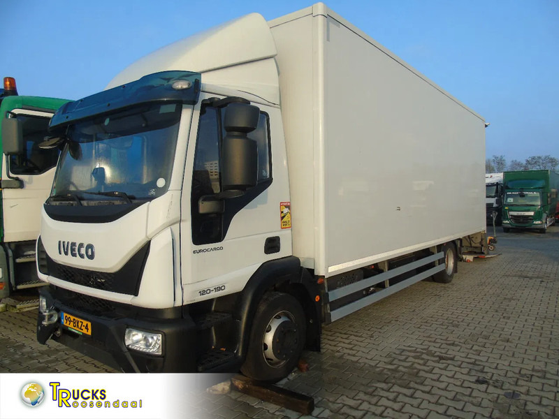 Iveco Eurocargo 120E19 + euro 6 + lift + BROKEN ENGINE - Камион фургон: снимка 1 Iveco Eurocargo 120E19 + euro 6 + lift + BROKEN ENGINE - Камион фургон: снимка 1