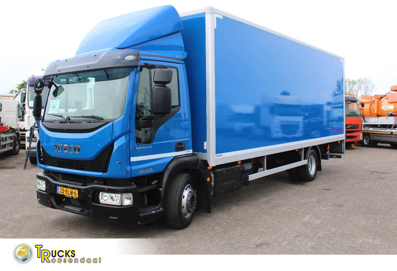 Iveco Eurocargo 120E21 + EURO 6 + LIFT + 12T - Камион фургон: снимка 1 Iveco Eurocargo 120E21 + EURO 6 + LIFT + 12T - Камион фургон: снимка 1