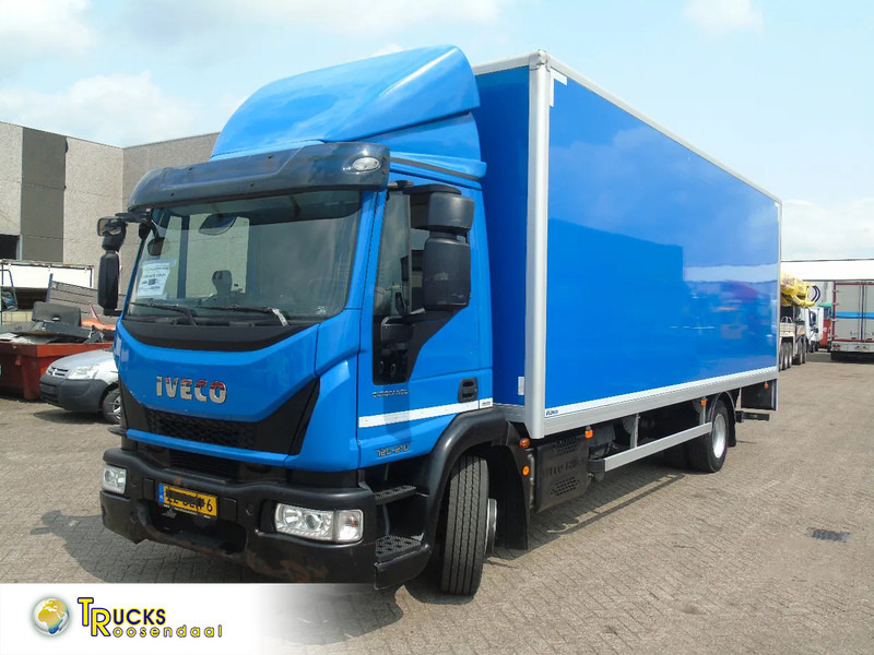 Iveco Eurocargo 120E21 euro 6 + lift + lot in stock - Камион фургон: снимка 1 Iveco Eurocargo 120E21 euro 6 + lift + lot in stock - Камион фургон: снимка 1