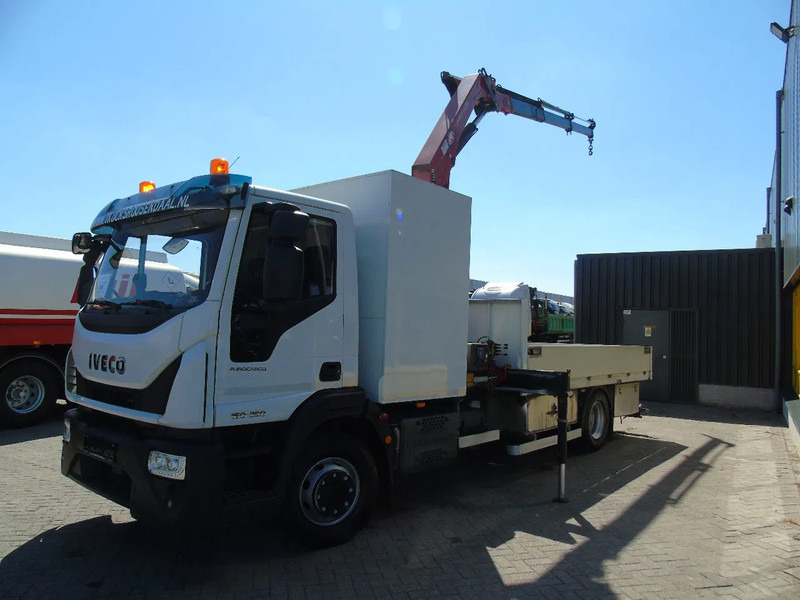 Iveco Eurocargo 160E25 + HMF 1210K-RC + EURO 6 - Камион с кран: снимка 3 Iveco Eurocargo 160E25 + HMF 1210K-RC + EURO 6 - Камион с кран: снимка 3