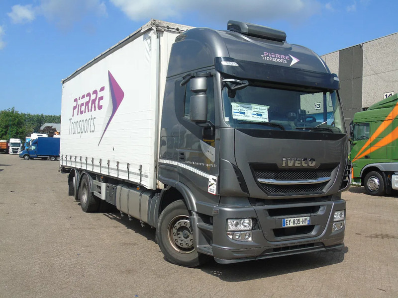 Iveco Stralis 510 + EURO 6 + STEERING AXLE - Камион с брезент: снимка 4 Iveco Stralis 510 + EURO 6 + STEERING AXLE - Камион с брезент: снимка 4