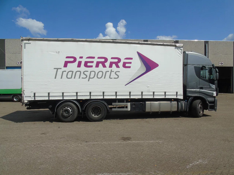 Iveco Stralis 510 + EURO 6 + STEERING AXLE - Камион с брезент: снимка 3 Iveco Stralis 510 + EURO 6 + STEERING AXLE - Камион с брезент: снимка 3