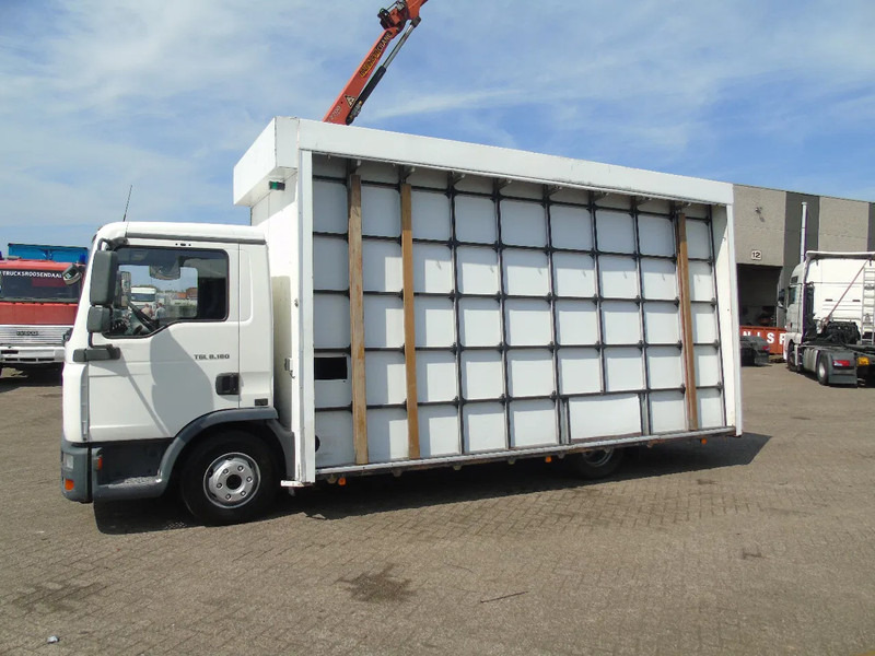 MAN TGL 8.180 + PALFINGER + GLASS TRUCK + MANUAL - Камион, Камион с кран: снимка 3 MAN TGL 8.180 + PALFINGER + GLASS TRUCK + MANUAL - Камион, Камион с кран: снимка 3