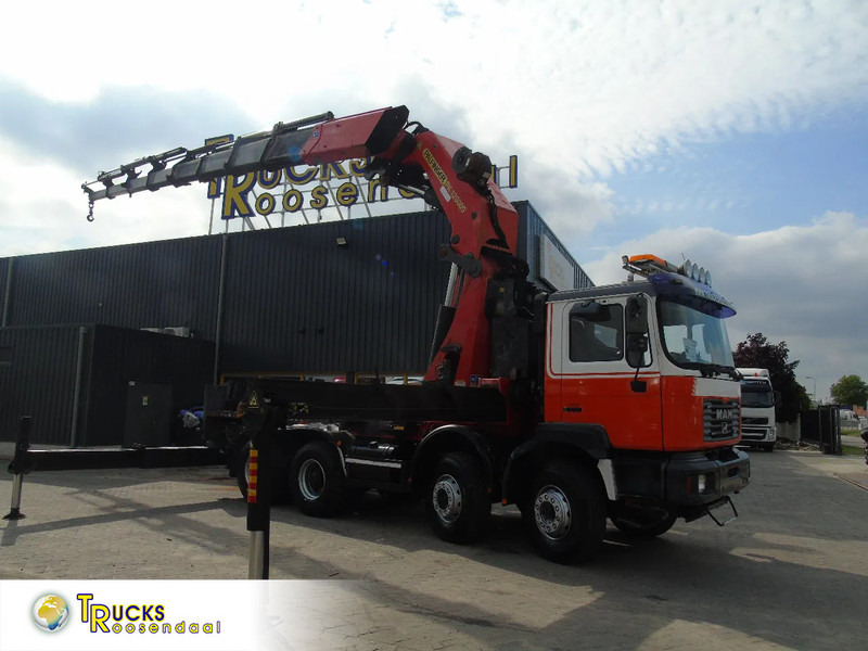 MAN 26.460 + PALFINGER PK120.000 / 9x EXTENT + 8X4 + REMOTE - Камион с кран: снимка 1 MAN 26.460 + PALFINGER PK120.000 / 9x EXTENT + 8X4 + REMOTE - Камион с кран: снимка 1