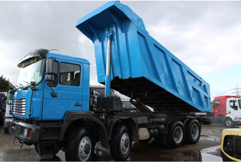 MAN 50 .414 + 8X4 + SPRING SPRING + MANUAL - Самосвал камион: снимка 3 MAN 50 .414 + 8X4 + SPRING SPRING + MANUAL - Самосвал камион: снимка 3