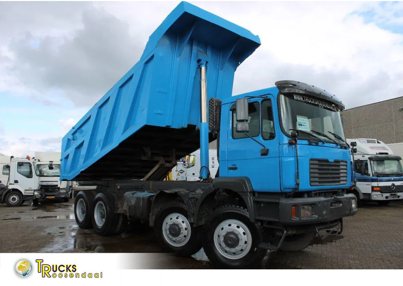 MAN 50 .414 + 8X4 + SPRING SPRING + MANUAL - Самосвал камион: снимка 1 MAN 50 .414 + 8X4 + SPRING SPRING + MANUAL - Самосвал камион: снимка 1