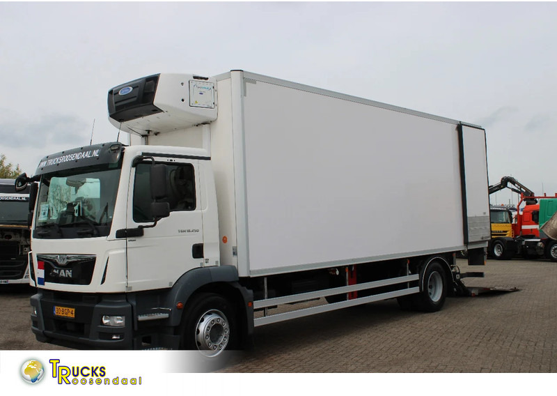 MAN TGM 18.250 + EURO 6 + CARRIER + LIFT - Рефрижератор камион: снимка 1 MAN TGM 18.250 + EURO 6 + CARRIER + LIFT - Рефрижератор камион: снимка 1