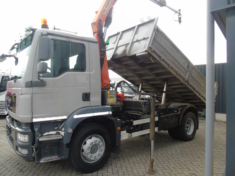 MAN TGM 18.250 + PALFINGER 11.001K + TIPPER + EURO 5 - Камион с кран: снимка 5 MAN TGM 18.250 + PALFINGER 11.001K + TIPPER + EURO 5 - Камион с кран: снимка 5