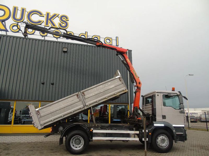 MAN TGM 18.250 + PALFINGER 11.001K + TIPPER + EURO 5 - Камион с кран: снимка 3 MAN TGM 18.250 + PALFINGER 11.001K + TIPPER + EURO 5 - Камион с кран: снимка 3
