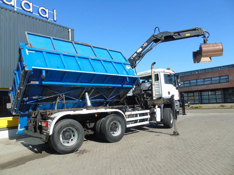 MAN TGS 26.400 + 6x6 + HIAB 166 E3 HIPRO + 3SIDE TIPPER - Камион с кран: снимка 5 MAN TGS 26.400 + 6x6 + HIAB 166 E3 HIPRO + 3SIDE TIPPER - Камион с кран: снимка 5