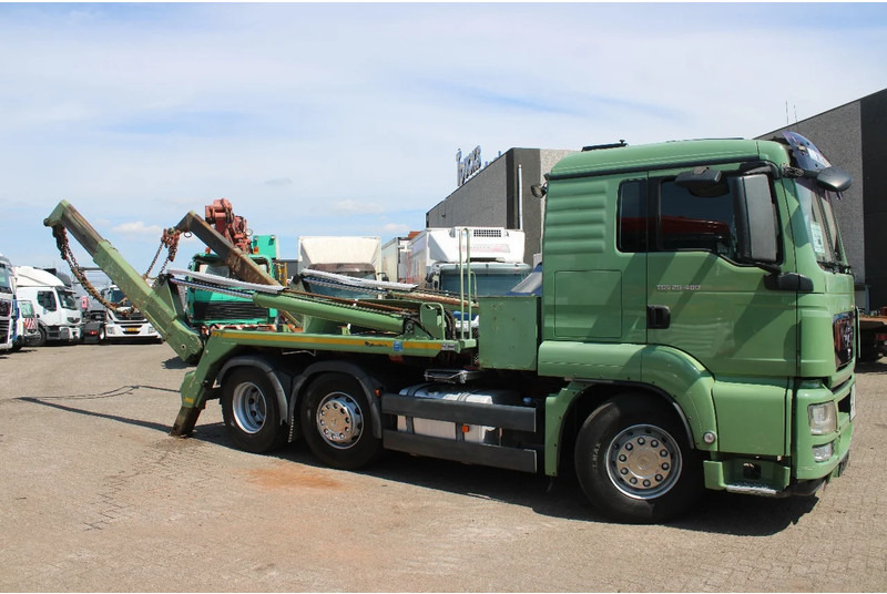 MAN TGS 26.480 + EURO 5 + 6X2/4 - Мултилифт за контейнери камион: снимка 4 MAN TGS 26.480 + EURO 5 + 6X2/4 - Мултилифт за контейнери камион: снимка 4