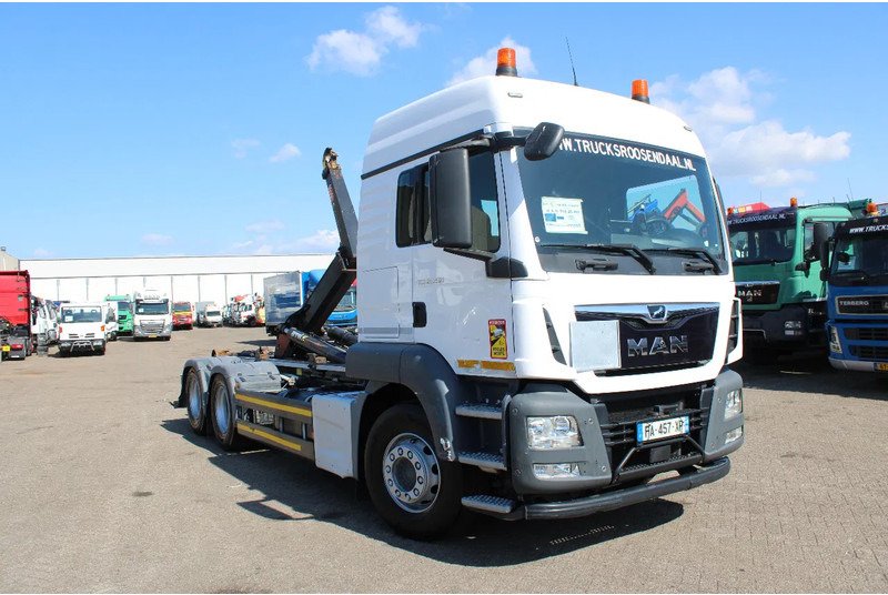 MAN TGS 28.460 + 6X2 + HOOKSYSTEM 20TONS + EURO 6 - Мултилифт с кука камион: снимка 3 MAN TGS 28.460 + 6X2 + HOOKSYSTEM 20TONS + EURO 6 - Мултилифт с кука камион: снимка 3