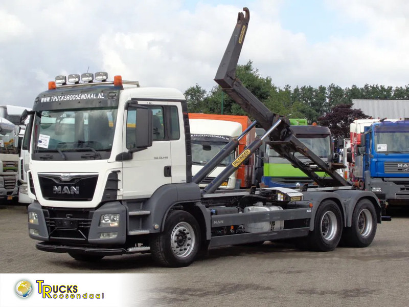 MAN TGS 33.440 + Manual + Hook system + Euro 6 + 6X4 + Discounted from 69.500,- - Мултилифт с кука камион: снимка 1 MAN TGS 33.440 + Manual + Hook system + Euro 6 + 6X4 + Discounted from 69.500,- - Мултилифт с кука камион: снимка 1