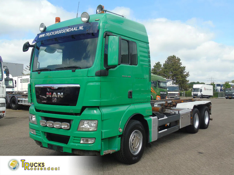 MAN TGX 28.480 + 6X2 + MANUAL - Камион с кабелна система: снимка 1 MAN TGX 28.480 + 6X2 + MANUAL - Камион с кабелна система: снимка 1