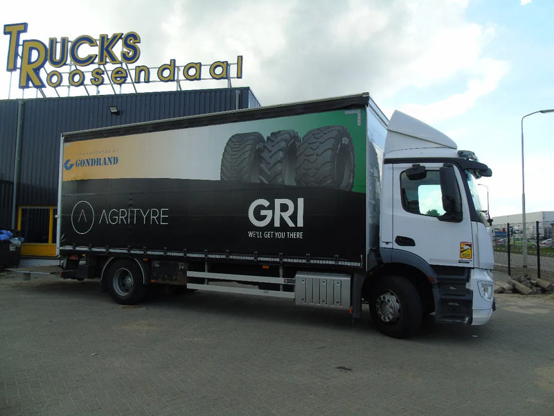 Mercedes-Benz Antos 1824 + EURO 6 + LIFT + PERFECT TRUCK - Камион с брезент: снимка 2 Mercedes-Benz Antos 1824 + EURO 6 + LIFT + PERFECT TRUCK - Камион с брезент: снимка 2