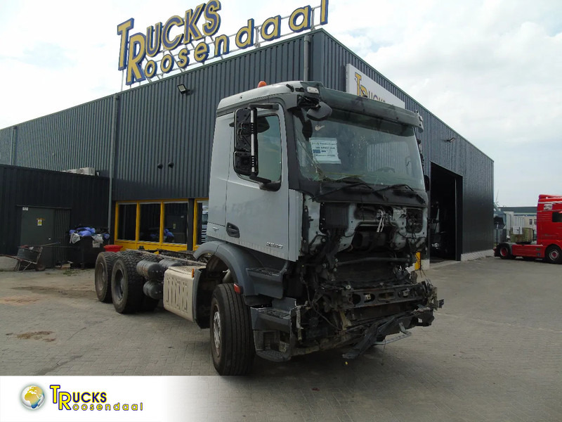 Mercedes-Benz Arocs 2640 + 6x4 + functional / engine good + EURO 6 + Drivabale - Шаси кабина: снимка 1 Mercedes-Benz Arocs 2640 + 6x4 + functional / engine good + EURO 6 + Drivabale - Шаси кабина: снимка 1