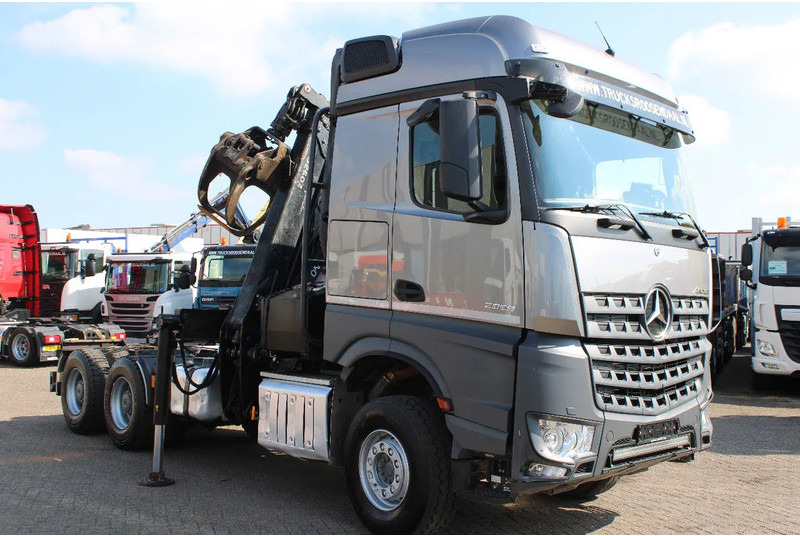 Mercedes-Benz Arocs 2858 + PALFINGER Z15 (2022) + 6X4 - Камион с кран: снимка 2 Mercedes-Benz Arocs 2858 + PALFINGER Z15 (2022) + 6X4 - Камион с кран: снимка 2