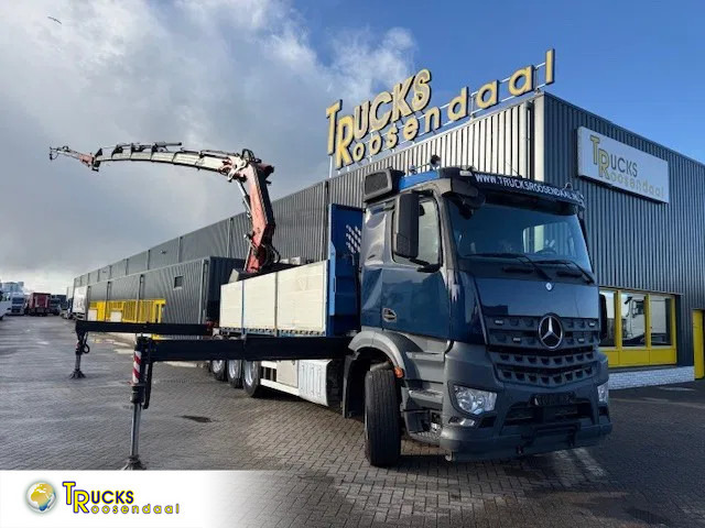 Mercedes-Benz Arocs 3251 + FASSI 660RA .26.HE 6x Extensions + 4x JIB + 8x4 + remote - Камион с кран: снимка 1 Mercedes-Benz Arocs 3251 + FASSI 660RA .26.HE 6x Extensions + 4x JIB + 8x4 + remote - Камион с кран: снимка 1