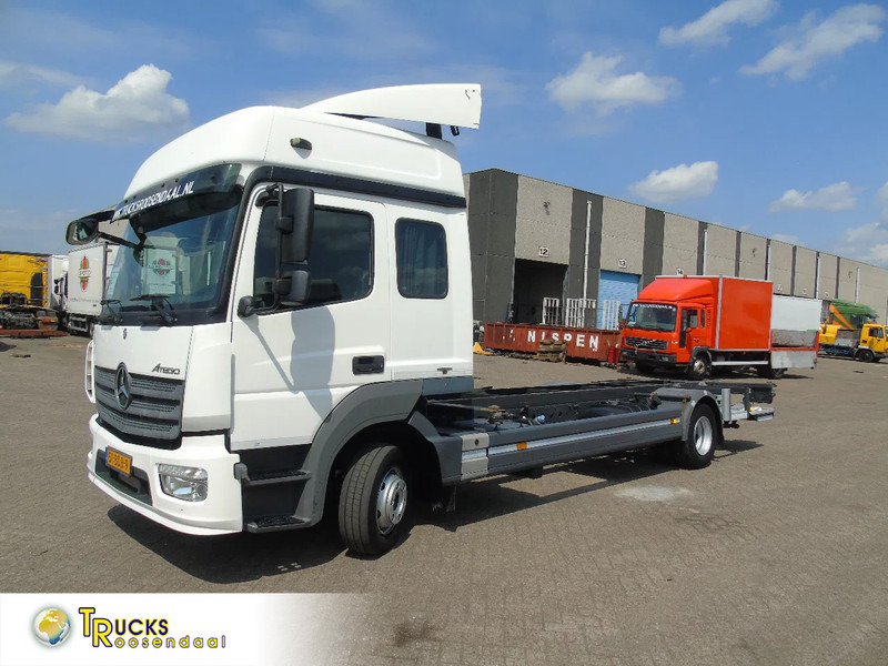 Mercedes-Benz Atego 1218 + EURO 6 + 5 PERS + BDF + LIFT - Контейнеровоз/ Сменна каросерия камион: снимка 1 Mercedes-Benz Atego 1218 + EURO 6 + 5 PERS + BDF + LIFT - Контейнеровоз/ Сменна каросерия камион: снимка 1