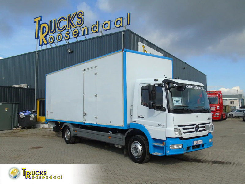 Mercedes-Benz Atego 1218 + euro 5 + lift - Камион фургон: снимка 1 Mercedes-Benz Atego 1218 + euro 5 + lift - Камион фургон: снимка 1