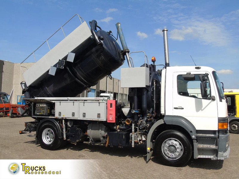 Mercedes-Benz Atego 1923 + 8.800 liter INOX + complete pump/tipper/functional + EURO 2 - Каналопочистваща машина: снимка 1 Mercedes-Benz Atego 1923 + 8.800 liter INOX + complete pump/tipper/functional + EURO 2 - Каналопочистваща машина: снимка 1