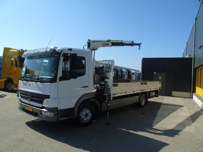 Mercedes-Benz Atego 816 + 4ton crane + NICE TRUCK - Бордови камион, Камион с кран: снимка 2 Mercedes-Benz Atego 816 + 4ton crane + NICE TRUCK - Бордови камион, Камион с кран: снимка 2