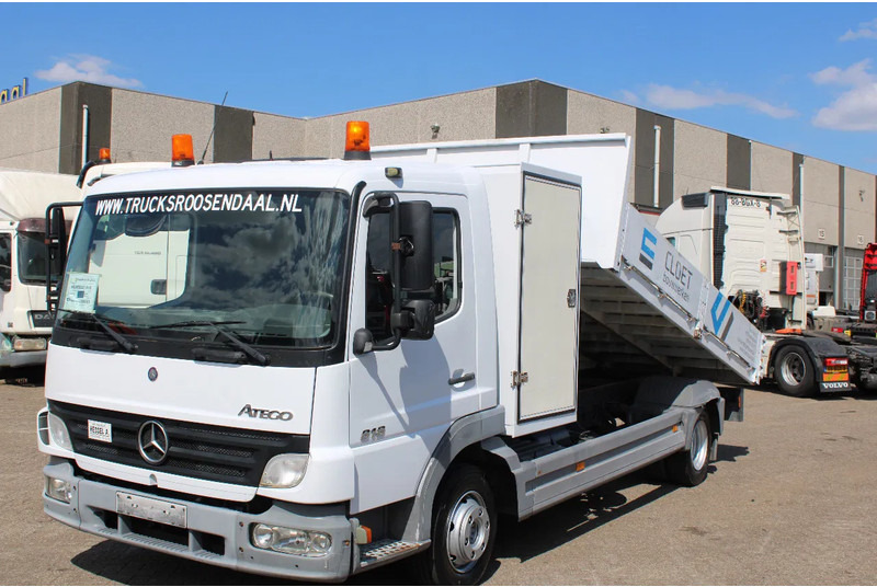 Mercedes-Benz Atego 818 + TIPPER + MANUAL - Самосвал камион: снимка 3 Mercedes-Benz Atego 818 + TIPPER + MANUAL - Самосвал камион: снимка 3