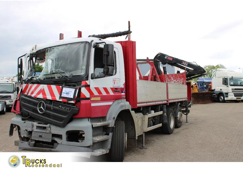 Mercedes-Benz Axor 2633 + HIAB 144 BS 2 HIDUO + 6X2+REMOTE - Камион с кран: снимка 1 Mercedes-Benz Axor 2633 + HIAB 144 BS 2 HIDUO + 6X2+REMOTE - Камион с кран: снимка 1