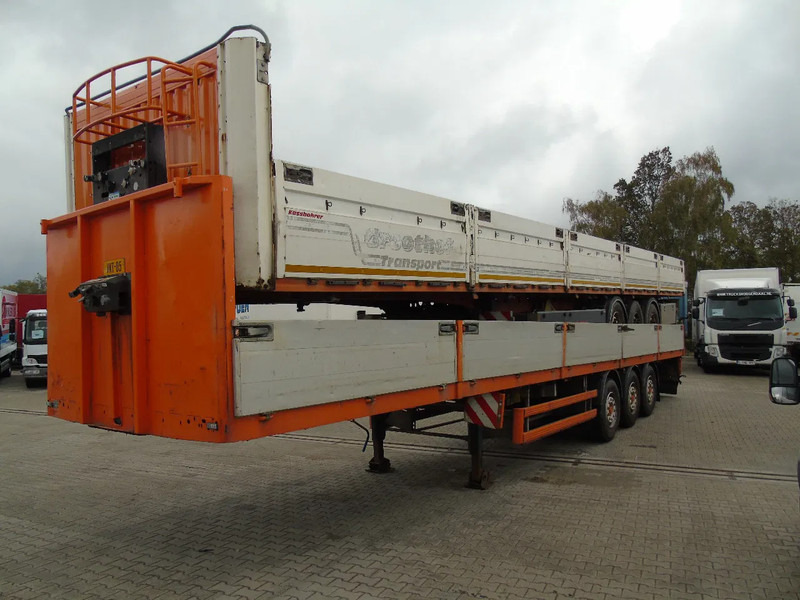 Samro 3 AXLE BPW - Бордово полуремарке/ Платформа: снимка 3 Samro 3 AXLE BPW - Бордово полуремарке/ Платформа: снимка 3