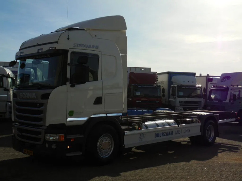Scania G 340 + Euro 6 + LNG + Manual+BDF - Шаси кабина: снимка 2 Scania G 340 + Euro 6 + LNG + Manual+BDF - Шаси кабина: снимка 2